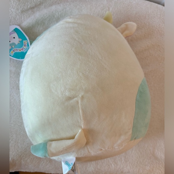 Squishmallow 12" Inch Belana the Blue Cow w/ purple Bandana NWT - Picture 3 of 5